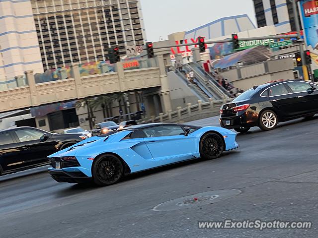 Lamborghini Aventador spotted in Las Vegas, Nevada