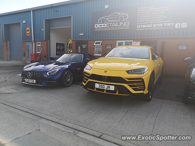 Lamborghini Urus spotted in Stockton on tees, United Kingdom