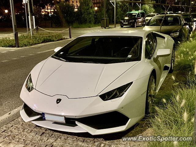 Lamborghini Huracan spotted in Vilamoura, Portugal