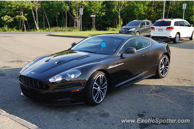 Aston Martin DBS spotted in East of Neuville, Canada