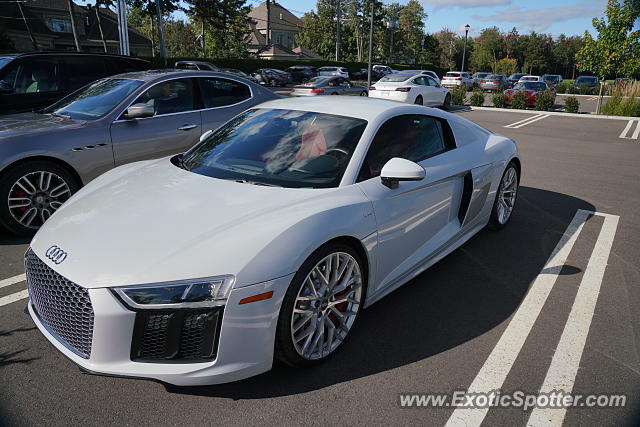 Audi R8 spotted in Lévis, Canada