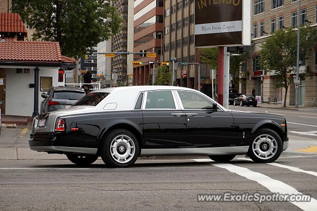 Rolls-Royce Phantom spotted in Calgary, Canada