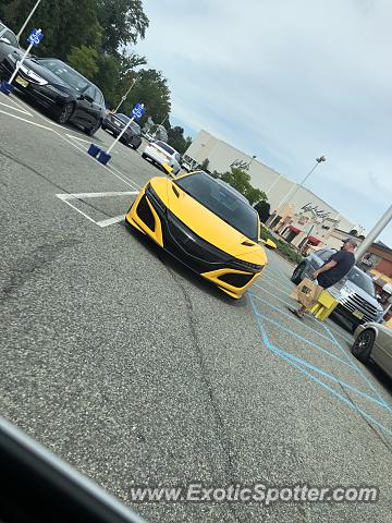 Acura NSX spotted in Paramus, New Jersey
