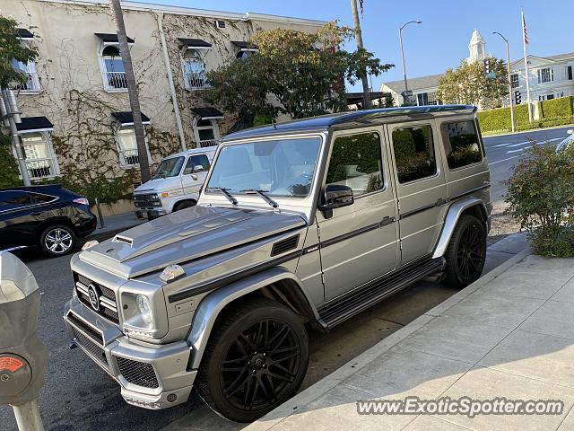 Mercedes 4x4 Squared spotted in Beverly Hills, California