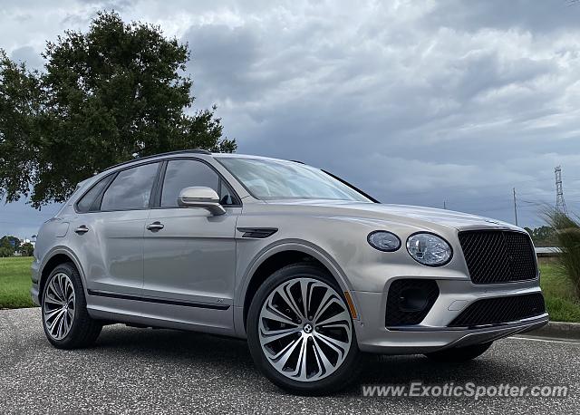 Bentley Bentayga spotted in Tampa, Florida