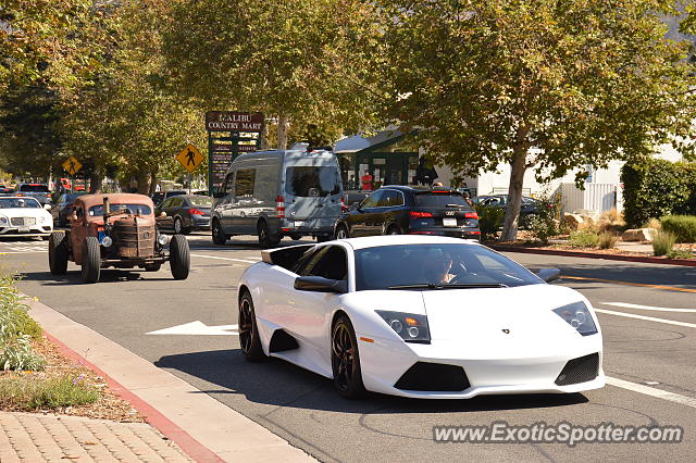 Lamborghini Murcielago spotted in Malibu, California