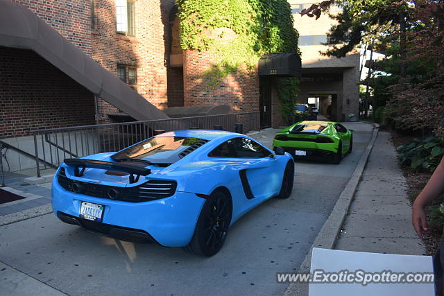 Mclaren MP4-12C spotted in Bloomfield Hills, Michigan