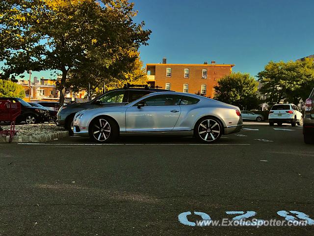 Bentley Continental spotted in Westfield, New Jersey