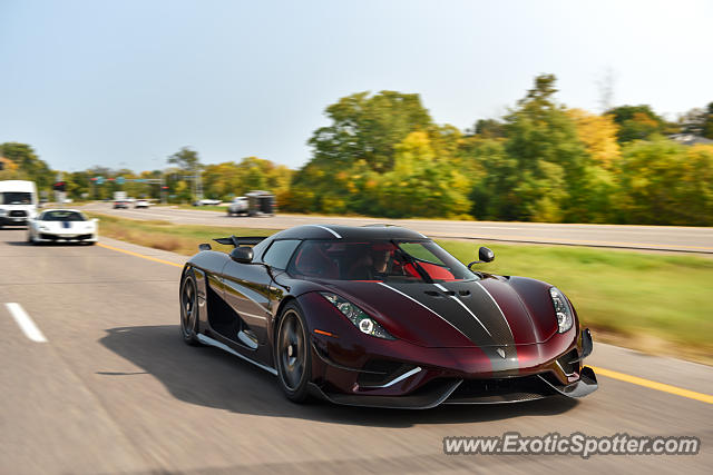 Koenigsegg Regera spotted in Wayzata, Minnesota