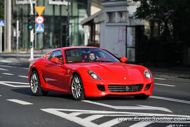 Ferrari 599GTB spotted in Warsaw, Poland