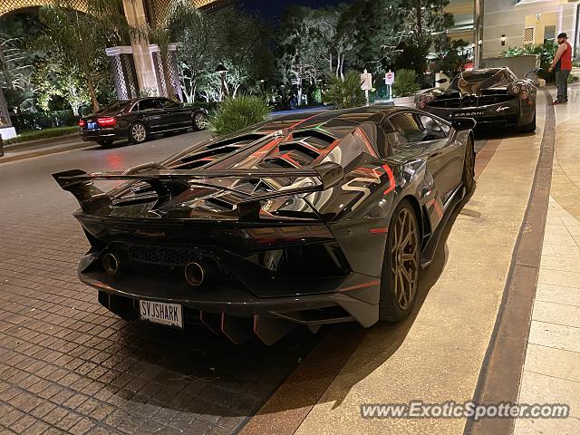 Lamborghini Aventador spotted in Las Vegas, Nevada