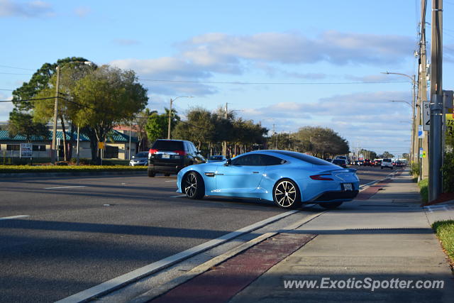 Aston Martin Vanquish spotted in Pinellas Park, Florida