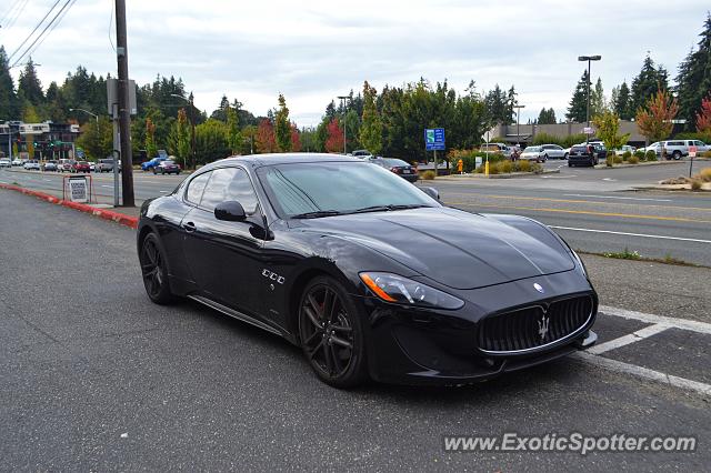 Maserati GranTurismo spotted in Edmonds, Washington