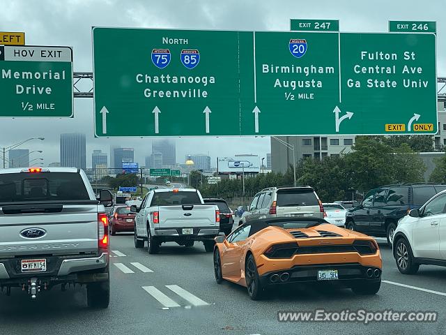 Lamborghini Huracan spotted in Atlanta, Georgia