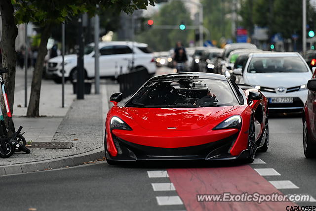 Mclaren 600LT spotted in Warsaw, Poland