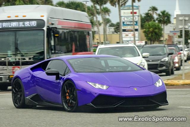 Lamborghini Huracan spotted in Jacksonville, Florida