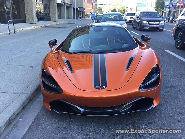 Mclaren 720S spotted in Calgary, Canada