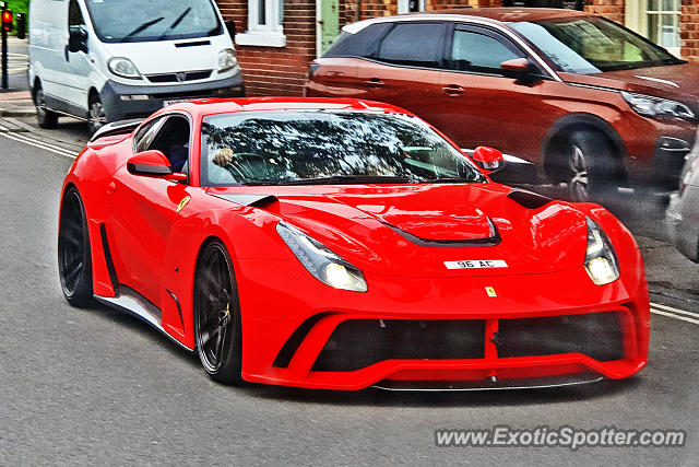 Ferrari F12 spotted in York, United Kingdom