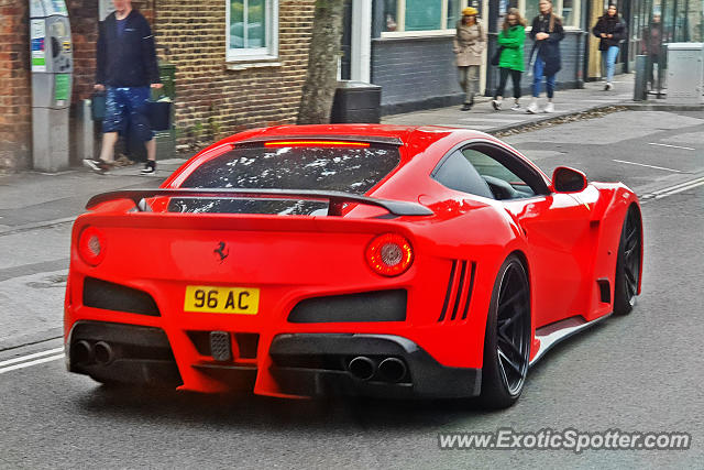 Ferrari F12 spotted in York, United Kingdom