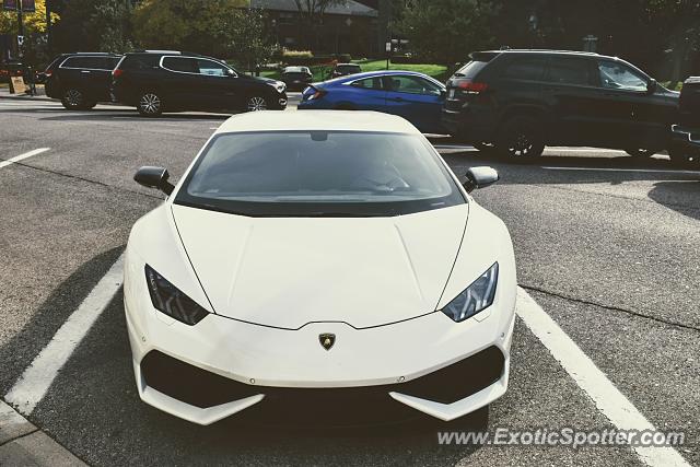 Lamborghini Huracan spotted in Bloomfield Hills, Michigan
