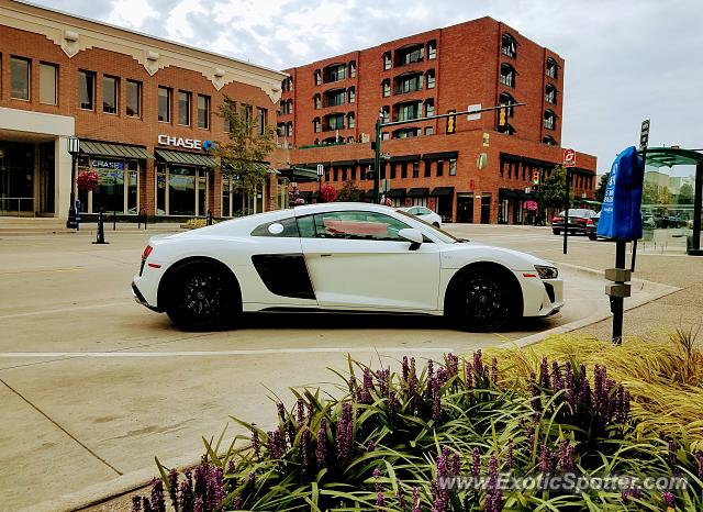 Audi R8 spotted in Birmingham, Michigan