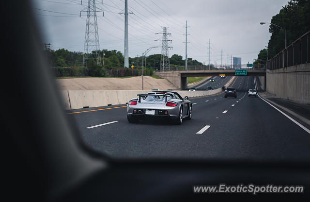 Porsche Carrera GT spotted in Dallas, Texas