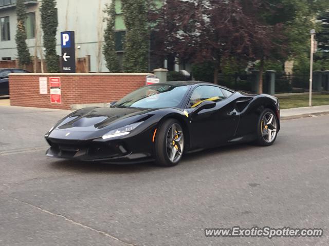 Ferrari F8 Tributo spotted in Calgary, Canada
