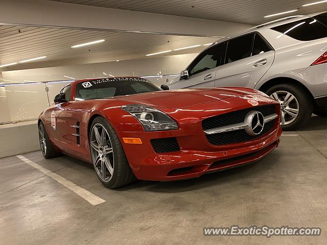 Mercedes SLS AMG spotted in Las Vegas, Nevada