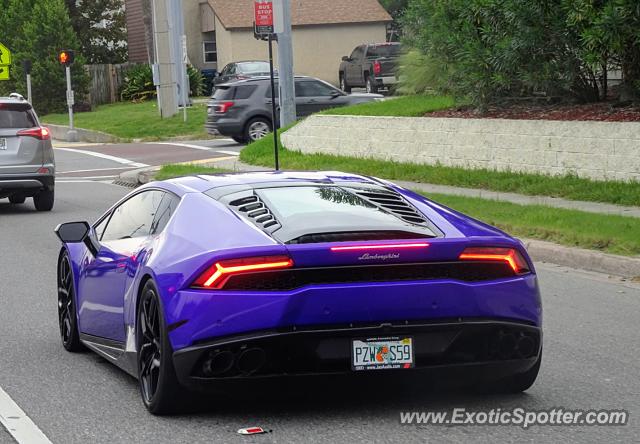 Lamborghini Huracan spotted in Jacksonville, Florida