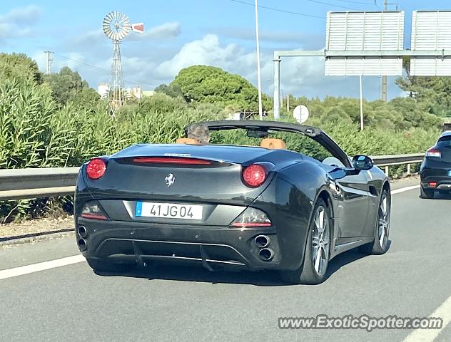 Ferrari California spotted in Cascais, Portugal