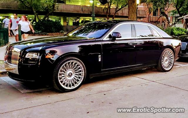 Rolls-Royce Ghost spotted in Bloomfield Hills, Michigan