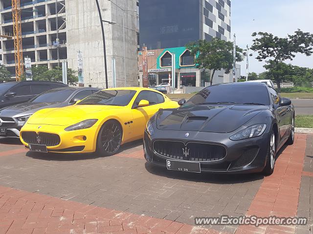 Maserati GranTurismo spotted in Serpong, Indonesia