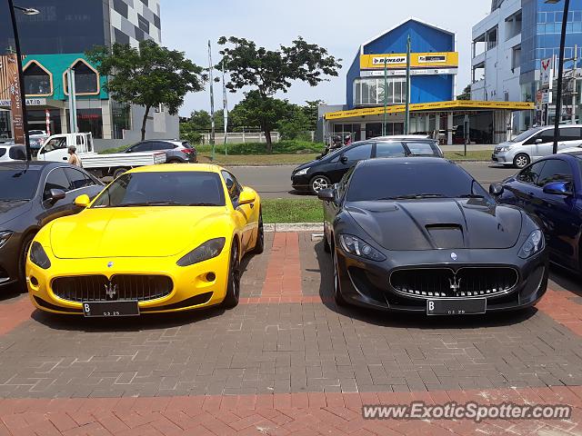 Maserati GranTurismo spotted in Serpong, Indonesia