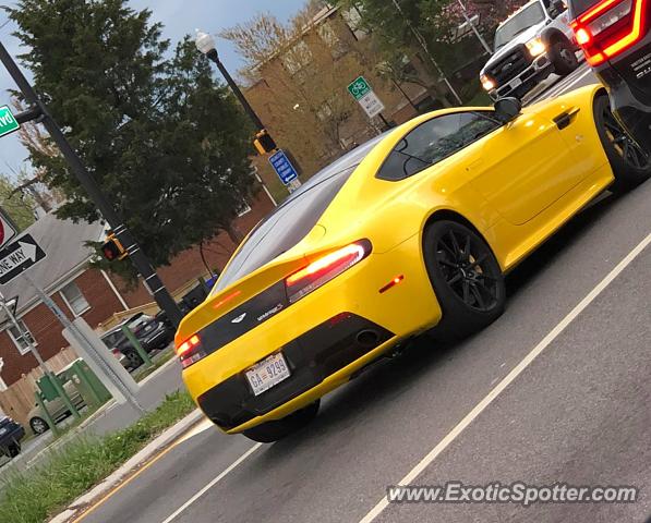 Aston Martin Vantage spotted in Washington DC, United States