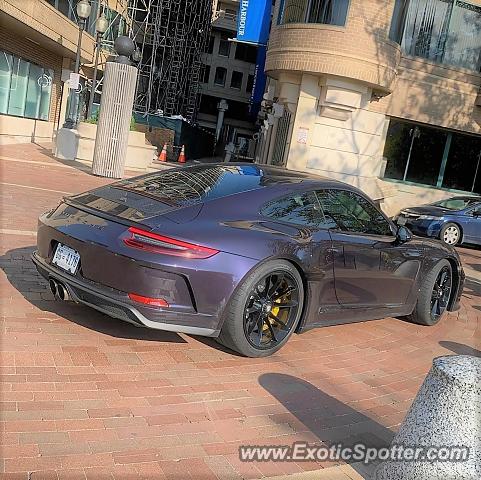 Porsche 911 GT3 spotted in Washington DC, United States