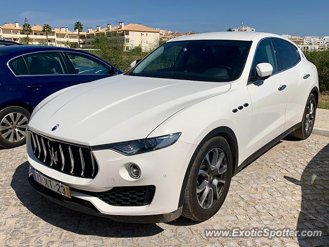 Maserati Levante spotted in Quarteira, Portugal