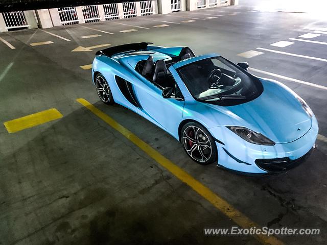 Mclaren MP4-12C spotted in Dallas, Texas