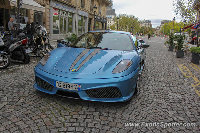 Ferrari F430 spotted in Paris, France