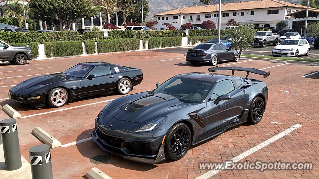 Chevrolet Corvette ZR1 spotted in Malibu, California