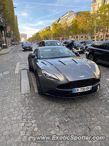 Aston Martin DB11 spotted in Paris, France
