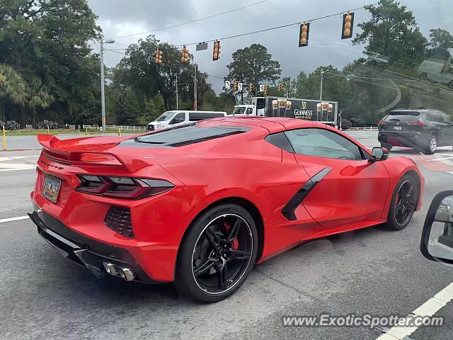 Chevrolet Corvette Z06 spotted in Bluffton, South Carolina