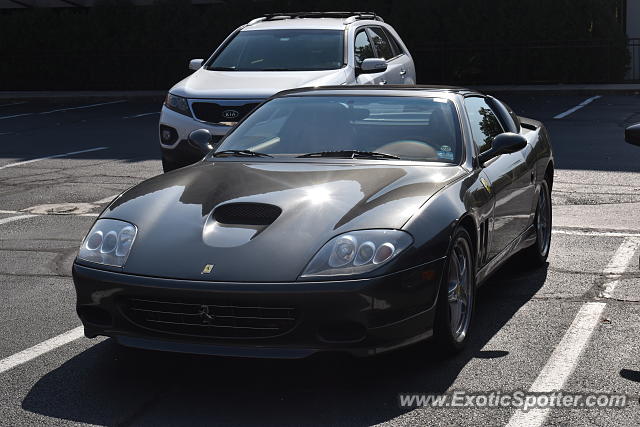 Ferrari 575M spotted in Greenwich, Connecticut