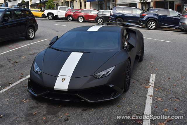 Lamborghini Huracan spotted in Greenwich, Connecticut