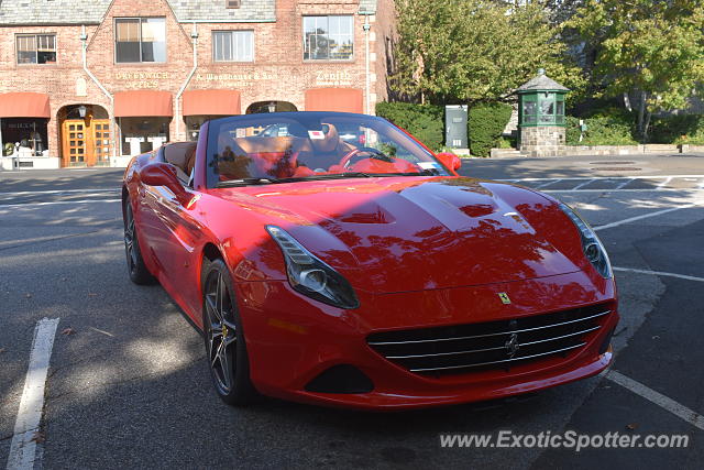 Ferrari California spotted in Greenwich, Connecticut