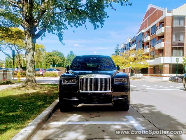 Rolls-Royce Cullinan spotted in Bloomfield Hills, Michigan