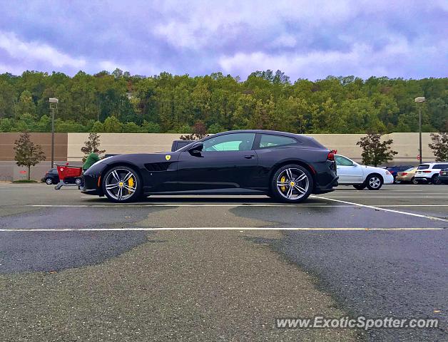 Ferrari GTC4Lusso spotted in Watchung, New Jersey
