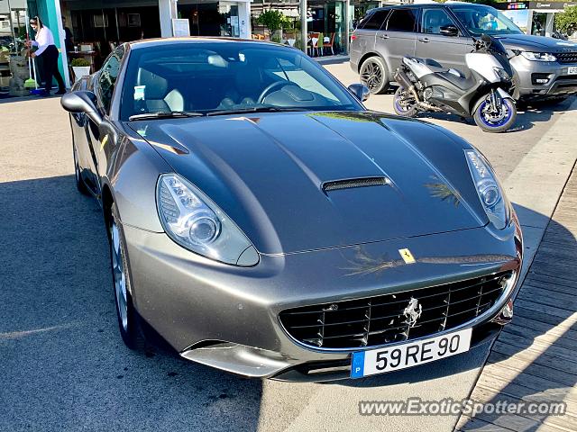 Ferrari California spotted in Vilamoura, Portugal
