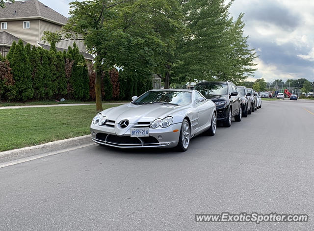 Mercedes SLR spotted in Milton, Canada