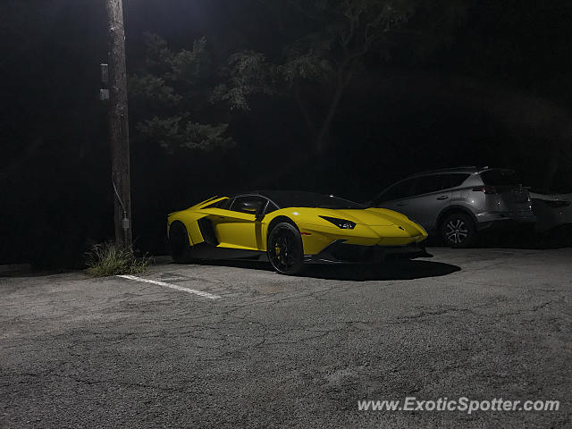 Lamborghini Aventador spotted in Austin, Texas