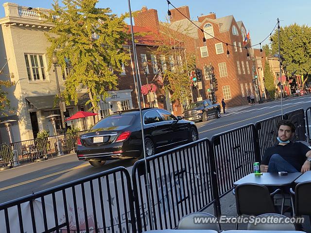 Mercedes Maybach spotted in Washington DC, United States